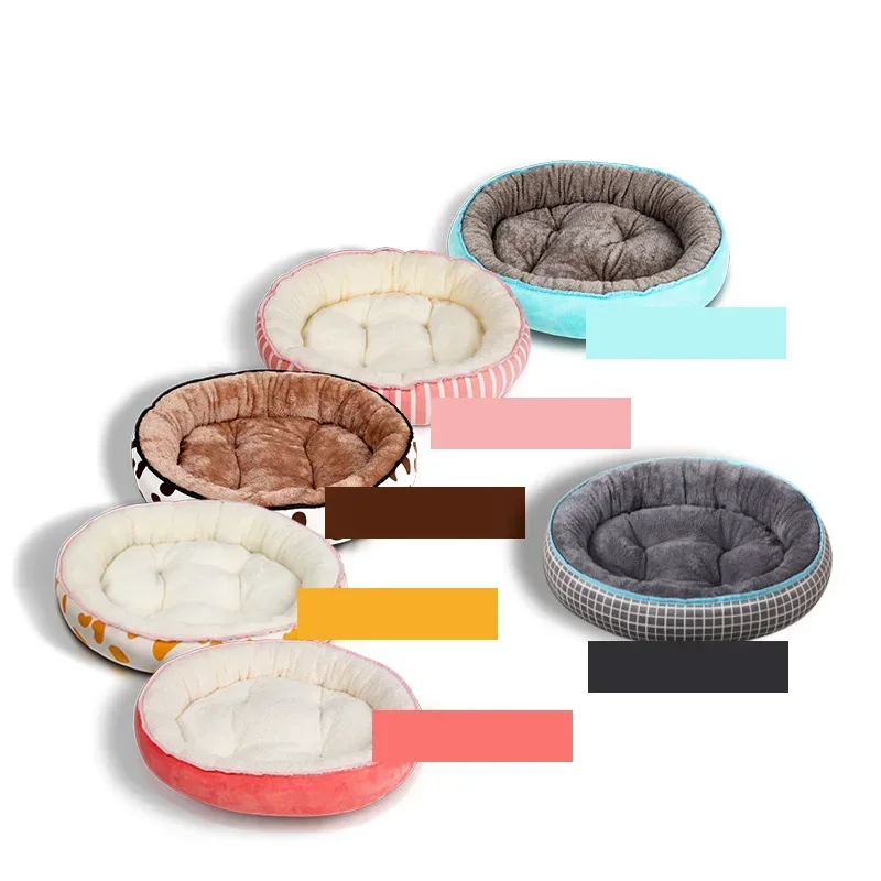 Cama para perros redonda , MARQUÉS, con interior en terciopelo - Imagen 6
